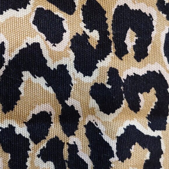 Talbots Leopard Print Lined Straight Mini Skirt Size 2 - Picture 11 of 11